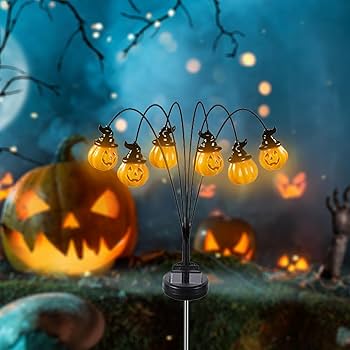 Amazon.co.jp: ハロウィン ソーラー ガーデン ライト